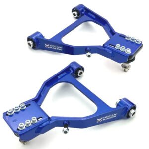 Megan Blue Front Upper Camber Arm Kit For Mazda 04-12 RX-8/06-15 MX-5 Miata