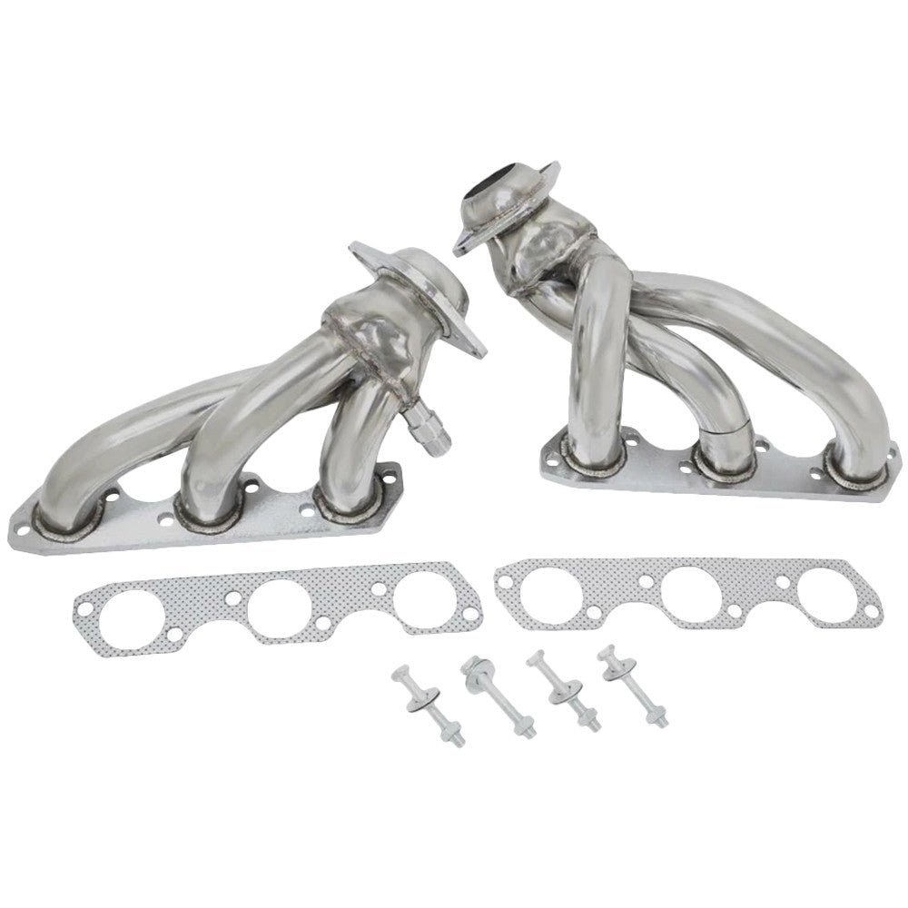 Manzo Stainless Exhaust Manifold For 01-04 Ford Mustang 3.8L V6 SN-95