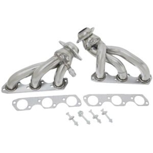Manzo Stainless Exhaust Manifold For 01-04 Ford Mustang 3.8L V6 SN-95