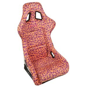 NRG FRP-302-OR-SAVAGE Prisma Fixed Back Bucket (Large Size) Racing Seat Orange