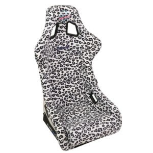 NRG FRP-302-WT-SAVAGE Prisma Fixed Back Bucket (Large Size) Racing Seat White