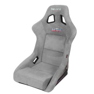 NRG FRP-302GY-ULTRA Prisma “Ultra” Fixed Back Bucket (Large Size) Racing Seat Grey