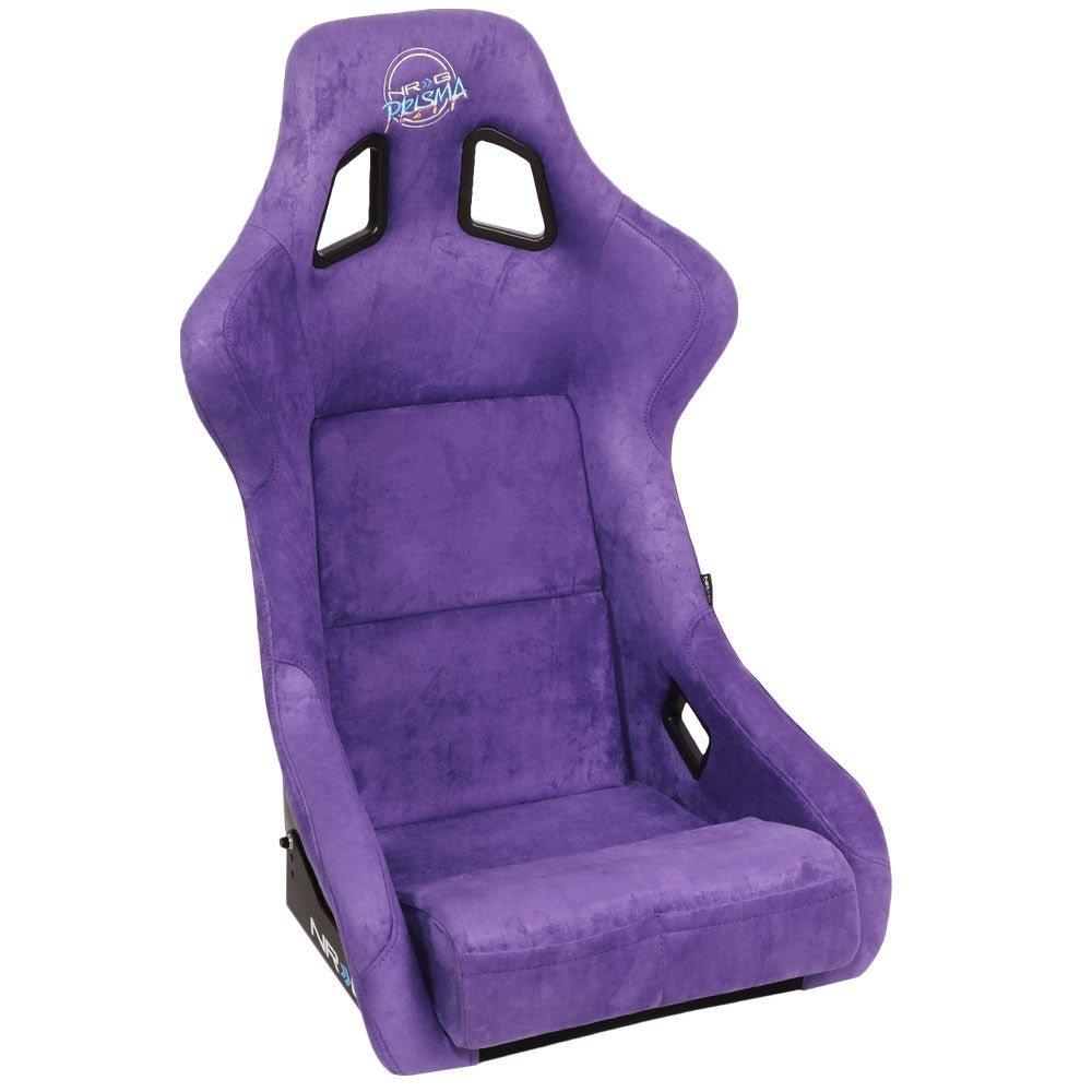 NRG FRP-302PP-PRISMA Bucket (Large) NRG Prisma Logo Racing Seat Purple