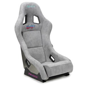 NRG FRP-303GY-ULTRA PRISMA Fixed Position Bucket Racing Seat w/Bottom Mount (Grey)