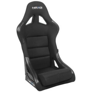 NRG FRP-330 (Small) Fixed Position Bucket Racing Seat w/Bottom Mount (Black)