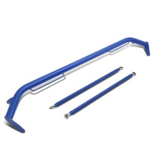 NRG HBR-001BL 47″ Blue Universal Fixed end 4-Point Seat Belt Safety B-Pillar Chassis Harness Bar