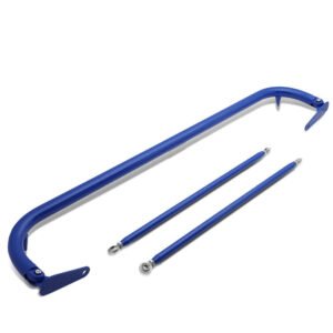 NRG HBR-002BL 49″ Blue Universal Swiveling end 4-Point Seat Belt Safety B-Pillar Chassis Harness Bar