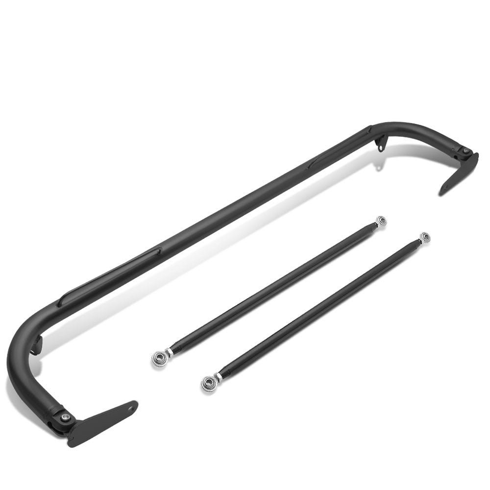 NRG HBR-003TI 51″ Titanium Universal Swiveling end 4-Point Seat Belt Safety B-Pillar Chassis Harness Bar w/loop
