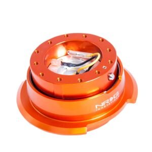 NRG SRK-280OR Orange Body / Ring Gen 2.8 6-Holes Pattern Steering Wheel Quick Release Adapter