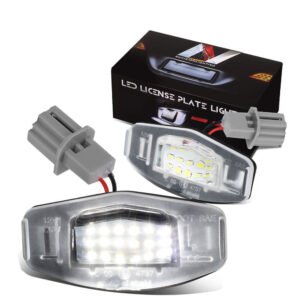 Nuvision NVL-LPL-002 White LED License Plate Light For 01-15 Civic/03-17 Accord/00-04 Odyssey/07-13 MDX/04-08 TL/04-14 TSX/13-18 RDX/13-21 ILX