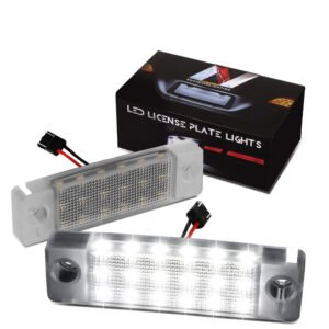 Nuvision NVL-LPL-006 White LED License Plate Light For 03-09 GX470/96-22 4Runner/08-14 Land Cruiser/91-97 Previa/00-21 Sequoia/97-02 Sienna
