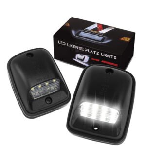 Nuvision NVL-LPL-007 White LED License Plate Light For Toyota 92-98 T100 / 95-04 Tacoma