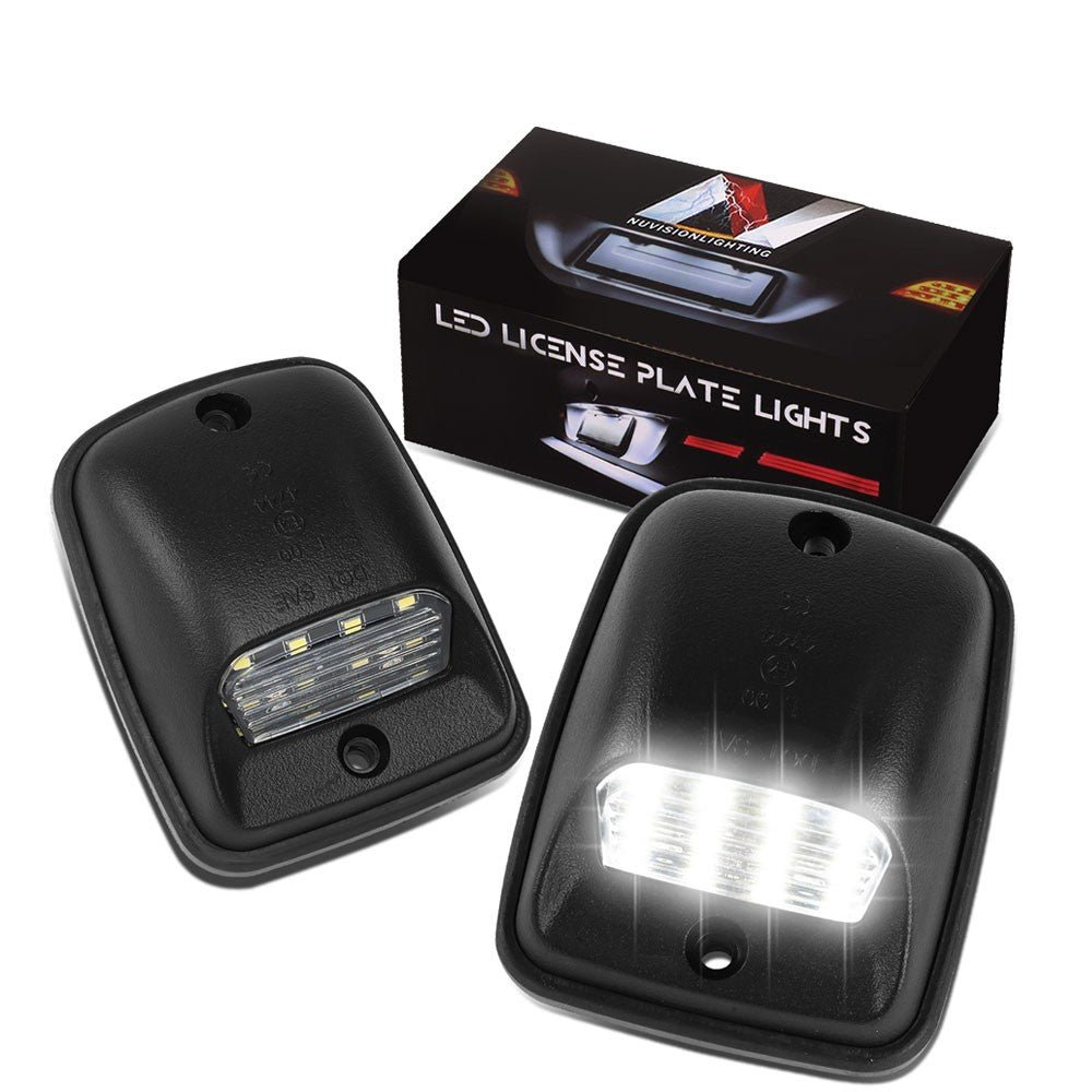 Nuvision NVL-LPL-007 White LED License Plate Light For Toyota 92-98 T100 / 95-04 Tacoma