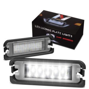 Nuvision NVL-LPL-013 White LED License Plate Light For 15+ Ford Mustang (S550 6th Gen)