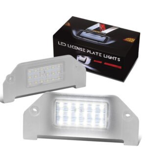 Nuvision NVL-LPL-025 White LED License Plate Light For 05-14 300/07-10 Sebring/08-14 Avenger/08-14 Challenger/08-14 Charger/13-16 Dart/05-08 Magnum