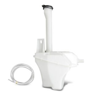 OE Style Windshield Washer Reservoir Tank w/Pump+Cap For 01-07 Ford Escape