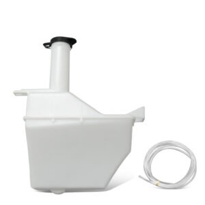 OE Style Windshield Washer Reservoir w/Pump+Cap For 99-07 F250 F350 Super Duty