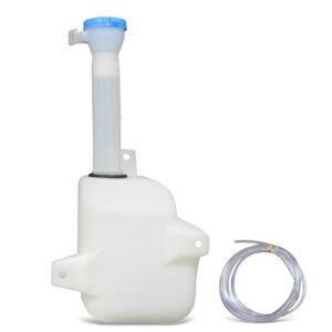 OE Style Windshield Washer Reservoir w/Pump+Cap+Filler Tube For 90-93 Accord