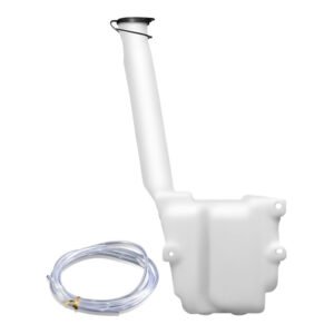 OE Style Windshield Washer Reservoir Tank w/Pump+Cap For 02-06 Suzuki Aerio