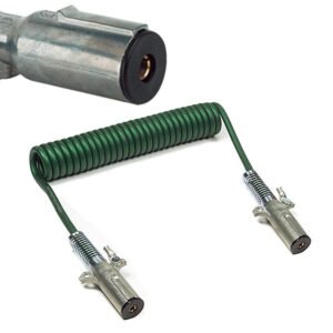 Phillips 23-4625 Single Pole 15′ 100AMP Coiled Liftgate Charging Cable Assembly