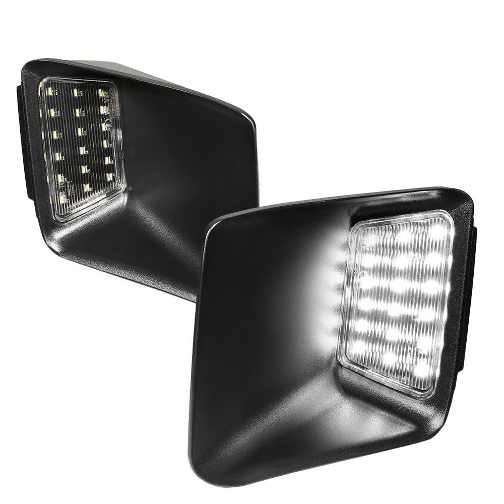 Nuvision Pair 18 SMD LED License Plate Light Assembly For 04-12 Chevrolet Colorado/GMC Canyon