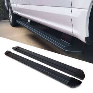 80″ Black Nerf Step Bar Running Board 21080 For 19+ Ford Ranger Extended Cab