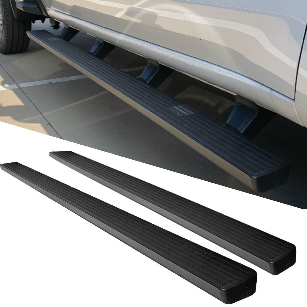 87″ Black Nerf Bar Running Board Step 54087 For 07-21 Tundra Crew & CrewMax Cab