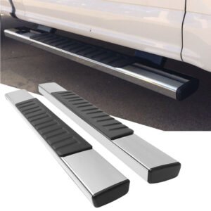 56″ Square Chrome Nerf Bar Running Board 63056C For 00-05 Tundra Standard Cab