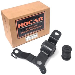 Rocar RC-666020-LH Front Lower (Driver Side, LHD) Control Arm Bracket/Bushing For 93-97 Toyota Corolla (E100)