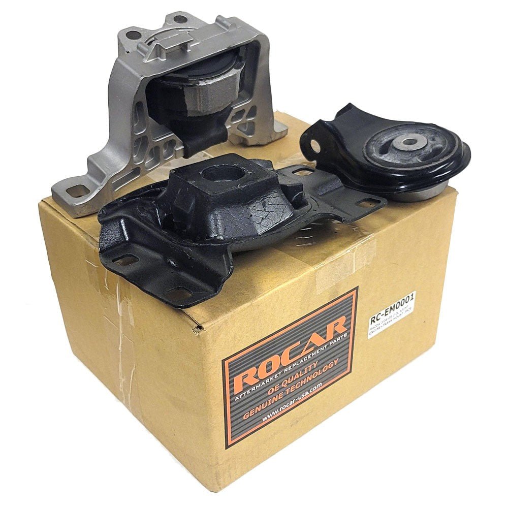 Rocar OE Style Engine Mount + Transmission Mount For 04-09 Mazda 3 2.0L AT MT (BK Gen)