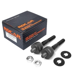 Rocar RC-TRE0003INA Front Left+Right Inner Tie Rod Ends For 05-12 Acura RL/03-07 Accord V6 AT