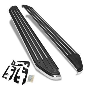 (Ridgeline Flat Board Metal) Running Board Nerf Bar For 16-22 Honda Pilot (YF5/6 3rd Gen)