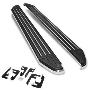 (Ridgeline Flat Board Metal) Running Board Nerf Bar For 14-20 Acura MDX (YD3 3rd Gen)
