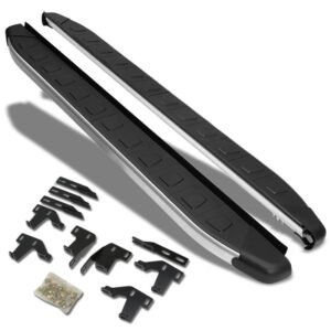 (Flat Trapezoid Pad Metal) Running Board Nerf Bar For 09-15 Honda Pilot (YF3/4 2nd Gen)