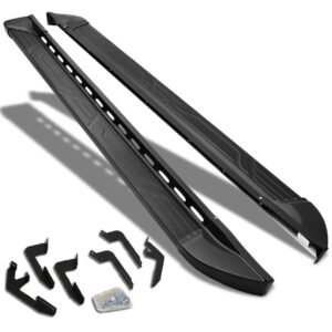 (Factory Style Black) Running Board Nerf Bar For 05-22 Toyota Tacoma [Crew Cab]
