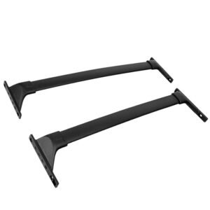 2PCs Black Aluminum OE Style Roof Rack Crossbar For 19+ Toyota RAV4 Adventure/TRD/Woodland/Trail Sport (XA50)