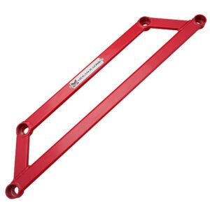Megan Red Front Lower H-Bracket Subframe Brace For 09-14 Honda Fit GE 2nd Gen