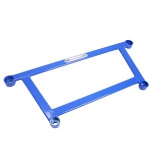 Megan Front Lower H-Bracket Subframe Brace Blue For 11-17 Lexus CT200h (ZWA10)
