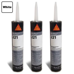 Sika Sikaflex 221 Industrial/Repair Sealant Sealer 300ML/Polyurethane/White