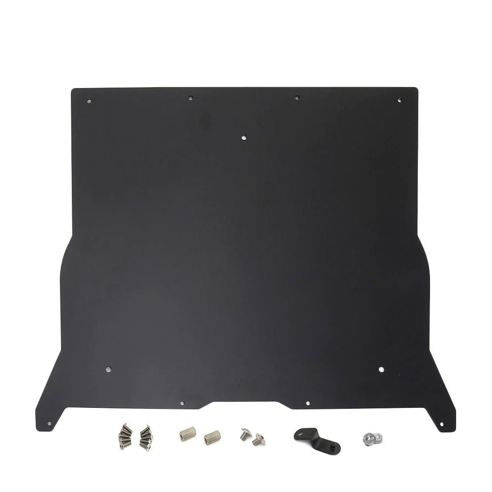 HPS Black Front Engine Skid Plate Undertray Protection Shield For 17+ Tesla Model 3/Model Y
