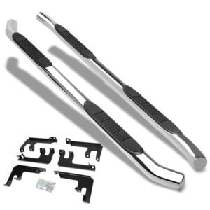(Curved End Metal) Running Board Nerf Bar For 16-22 Honda Pilot (YF5/6 3rd Gen)