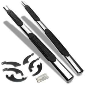 (Straight Design Metal) Running Board Nerf Bar For 16-22 Honda Pilot (YF5/6 3rd Gen)