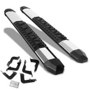 (Extruded Trapezoid Metal) Running Board Nerf Bar For 07-17 Toyota Tundra (XK50 2nd Gen) [Standard Cab]