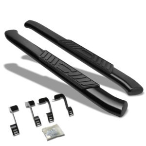 (Oval Tubular Black) Running Board Nerf Bar For 09+ Ram 1500/2500/3500 [Standard Cab]