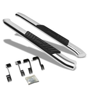 (Oval Tubular Metal) Running Board Nerf Bar For 09+ Ram 1500/2500/3500 [Standard Cab]