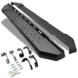 (Industrial Black) Running Board Nerf Bar For 09-18 Ram 1500/19+ Ram 1500 Classic [Extended Cab]