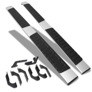 (Flat Board Metal) Running Board Nerf Bar For 07-21 Toyota Tundra (XK50 2nd Gen) [Crew Cab]