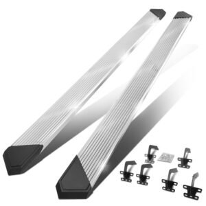 (Pleated Metal) Running Board Nerf Bar For 19+ Ram 1500 (DT 5th Gen) [Crew Cab]