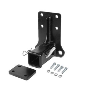 2″ Square [Class-3] Trailer Tow Hitch Receiver +Pin For 98-05 Mercedes-Benz ML-Class (W163 1st)