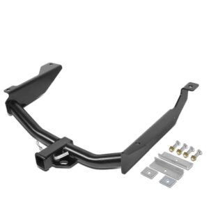 2″ Square [Class-3] Trailer Tow Hitch Receiver +Pin For 98-03 Dodge Durango (DN)/04-07 Town & Country Grand Caravan